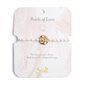 Pearl Affirmation Bracelet - Love - Gold