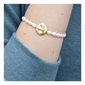 Bracelet d'affirmation en perles - Love - Or