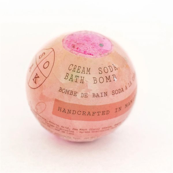 Bombe de bain Soda rose