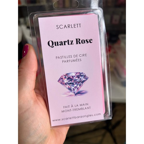 Pastilles de cire parfumées - Quartz rose