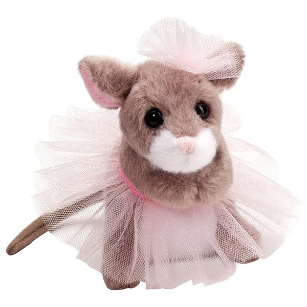 Peluche Tippy Toe la souris ballerine 