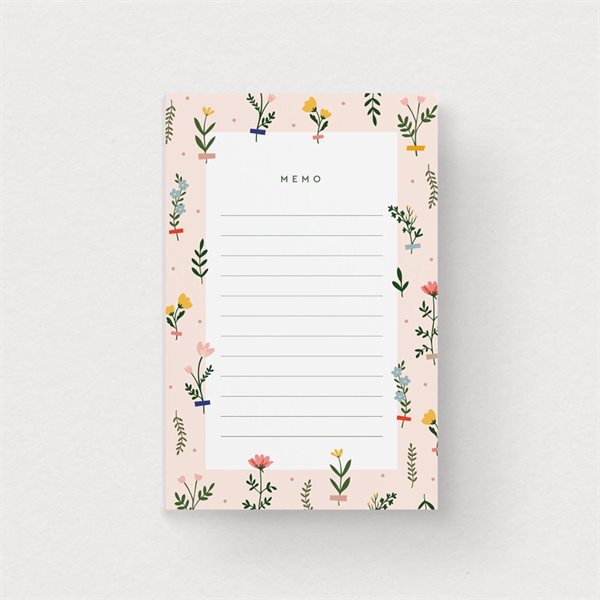 Memo Pad - Herbarium