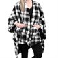 Jeté portable sherpa - Noir