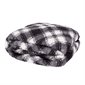 Jeté portable sherpa - Noir