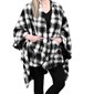 Jeté portable sherpa - Noir