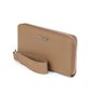 The Mina Vegan Leather Wallet with Wide Strap - Downtown