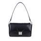 The Mallow 2-in-1 Vegan Leather Handbag - Black