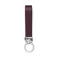 The Cali Vegan Leather Key Ring - Cabernet