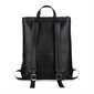 The Billie Vegan Leather Backpack - Black