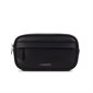 The Marina Vegan Leather Waist Bag - Black