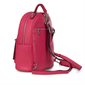 The Maude Vegan Leather Backpack - Raspberry