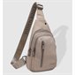 Boyd Nylon Sling Bag - Beige