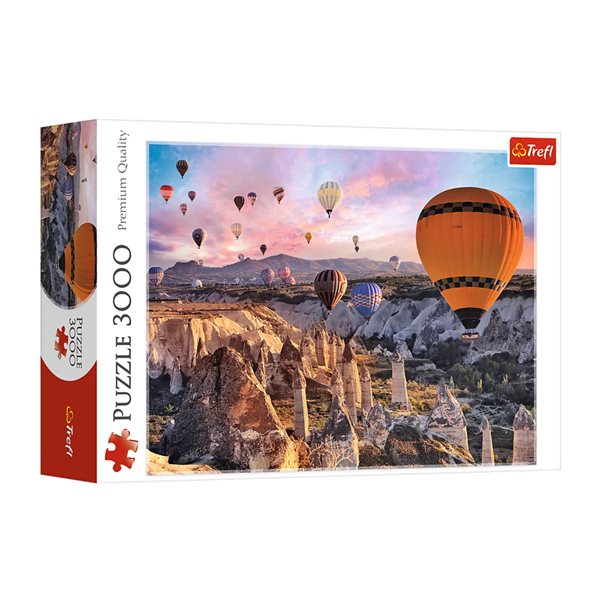 Casse-tête 3000 morceaux – Montgolfières sur la Cappadoce
