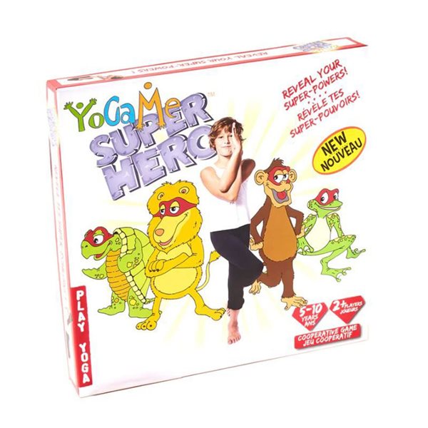 Jeu de yoga - YoGaMe Super héros