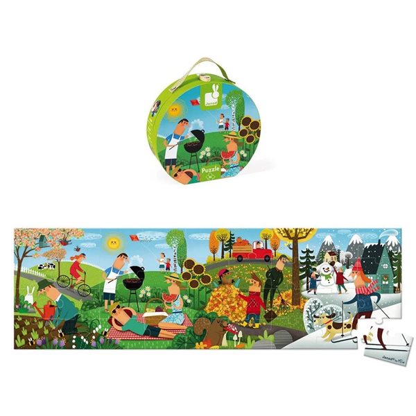 PANORAMIC PUZZLE-4 SEASONS