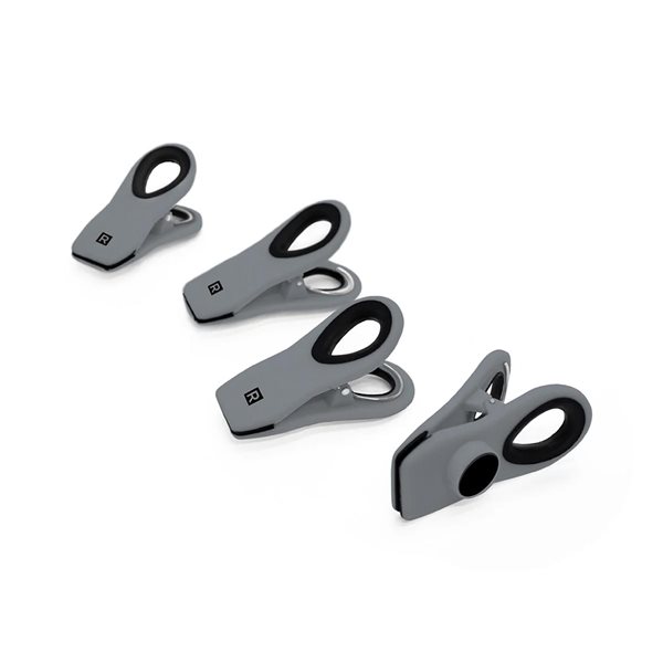 RICARDO Set of All-Purpose Magnetic Clips (4 pieces)