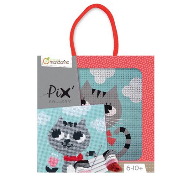 PIX CROSS STITCH CAT