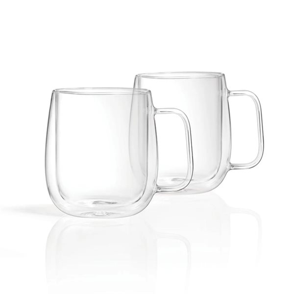 RICARDO Double-Walled Mugs (Set of 2)