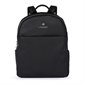 The Charlotte Vegan Leather Backpack - Black