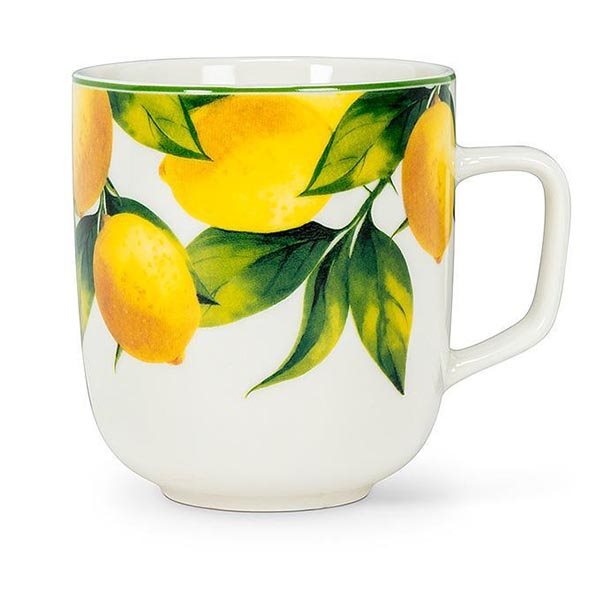 Tasse en porcelaine fine - Citronnier 