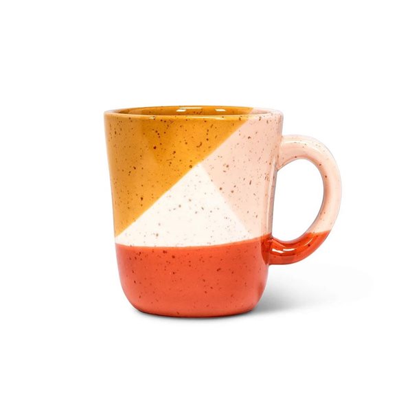 Stoneware Modern Abstract Mug