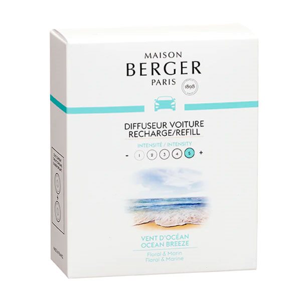 Berger Car Diffuser Refills - Ocean Breeze (2)