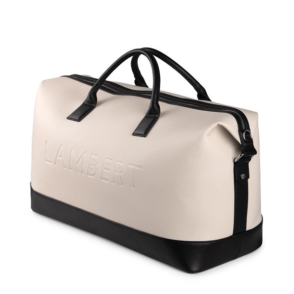 The June Vegan Leather Travel Tote Bag - Oyster