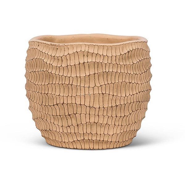 Medium Ridged Round Planter