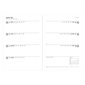 Gingham AS Weekly School Planner (2025-2026) - Aqua