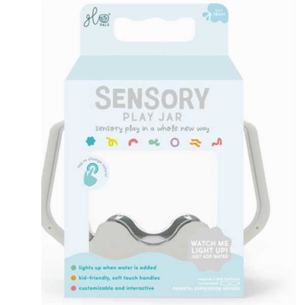Sensory Play Jar - Grey