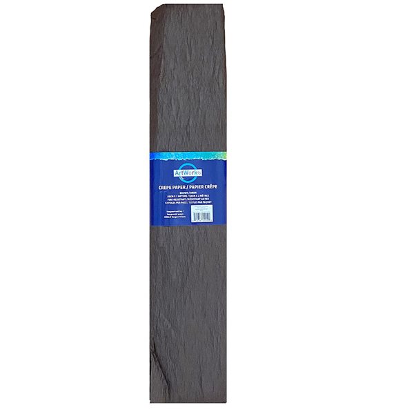 Brown crepe paper 12 sheets