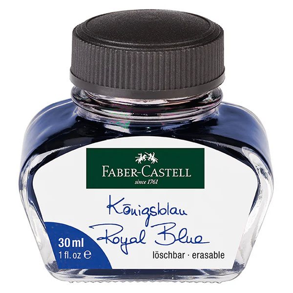 Flacon d'encre pour stylo plume – Bleu royal 