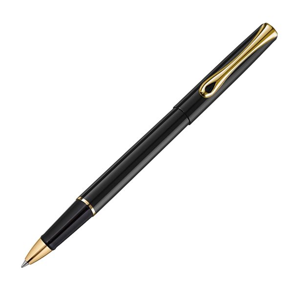 Stylo à bille roulante Traveller - Or et noir
