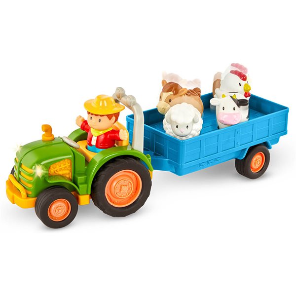 Tracteur et sa remorque - Battat