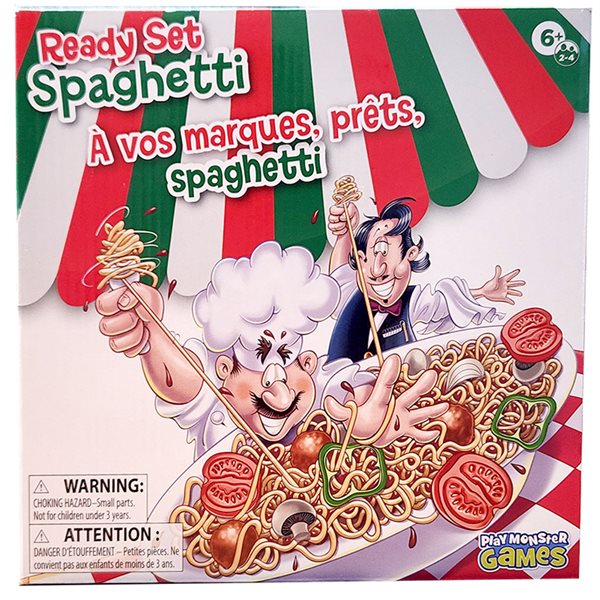 Jeu À vos marques, prêts, spaghetti