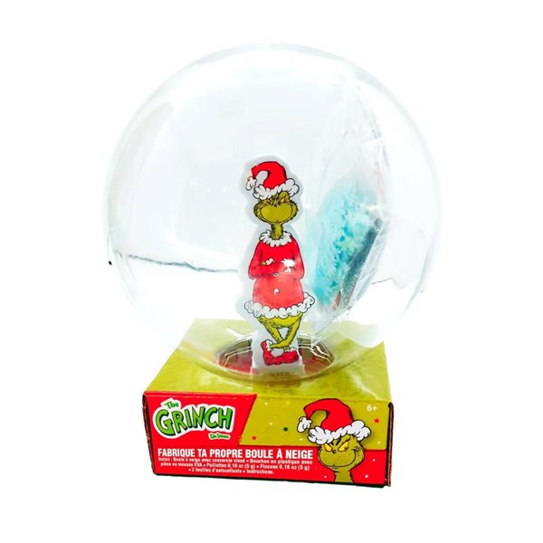 Make Your Own Snow Globe - Grinch