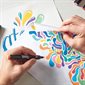 Water-Based Acrylic Creative Markers