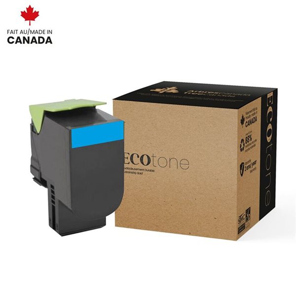 Remanufactured Toner Cartridge 78C10C0 - Cyan