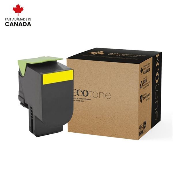 Remanufactured Toner Cartridge 78C10C0 - Yellow