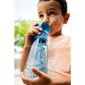 Bouteille d’eau en plastique Ecozen® MINIZ pour enfants 500 ml - Raton laveur bleu
