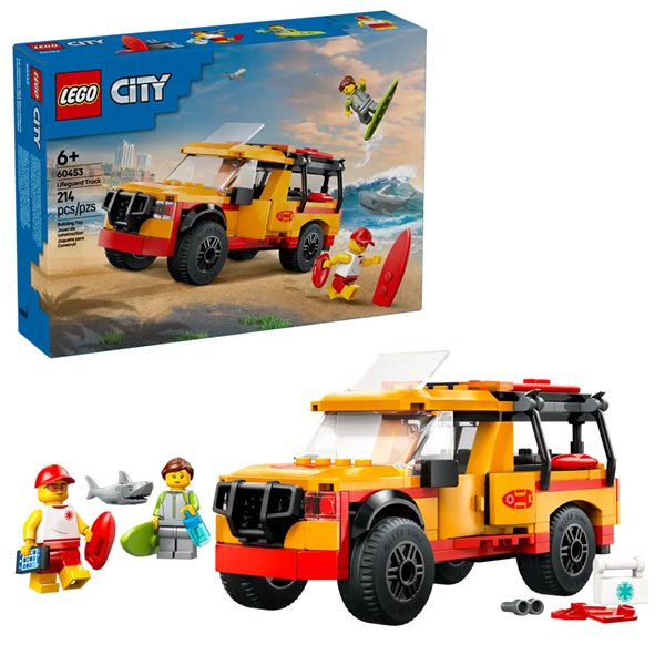 Lego city - Le camion des sauveteurs de la plage