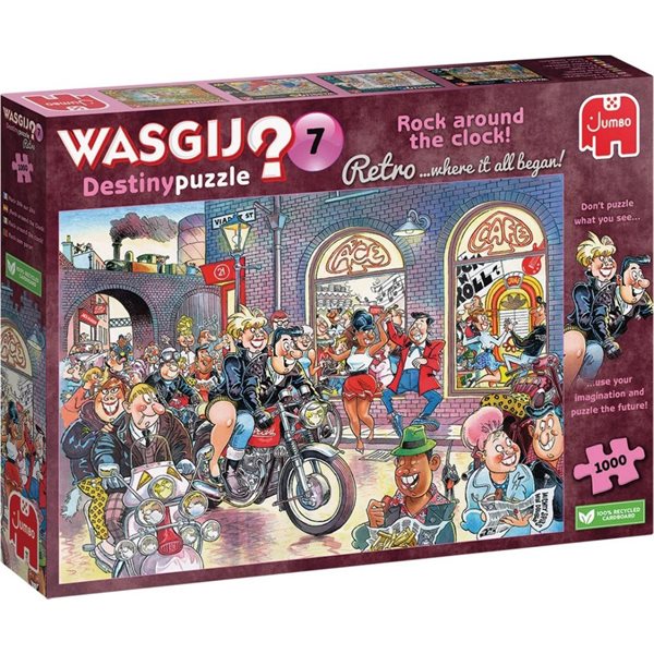 Casse-tête 1000 morceaux Wasgij Retro #7 – Rock around the clock.