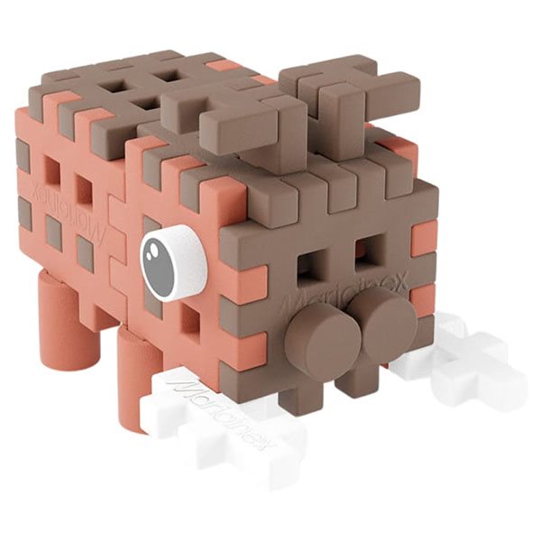Blocs Mini Waffle - Animaux de poche - Sanglier