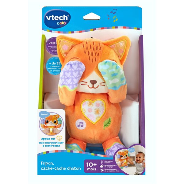 Fripon, cache-cache chaton
