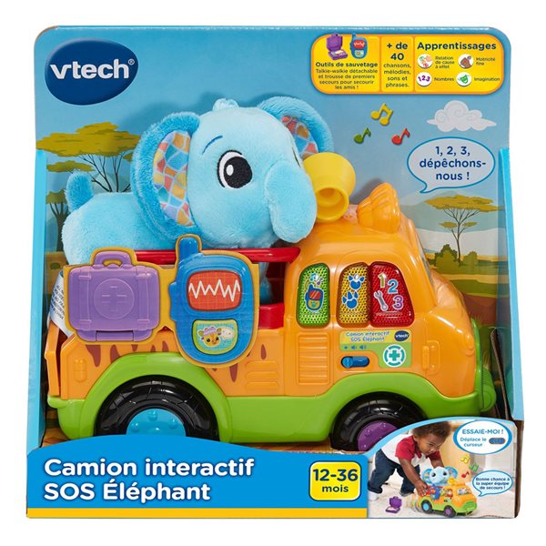 Camion interactif -SOS Éléphant