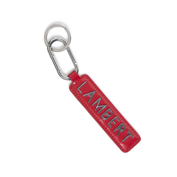 Porte-clés en cuir végane Le Gem - Rubis