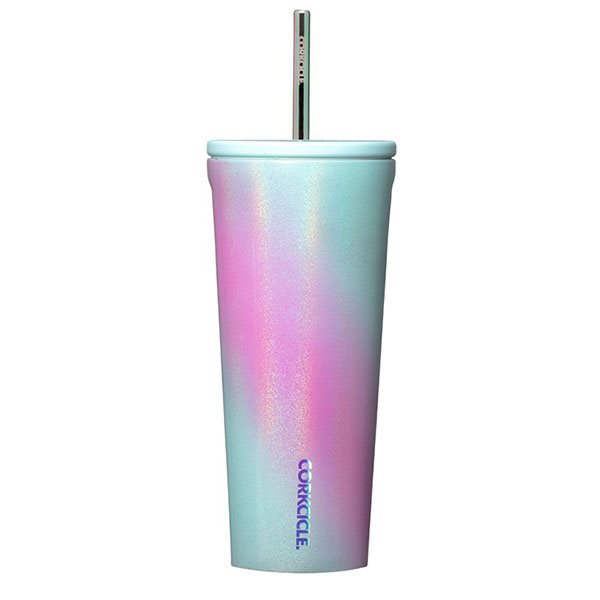 24 oz Cold Cup Insulated Tumbler with Straw - Unicorn Wonderland