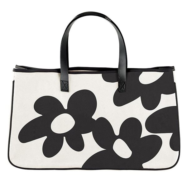 Sac fourre-tout en toile - Fleurs