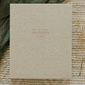 Livre de bébé avec couverture en tissu - Lin beige