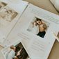 Livre de bébé avec couverture en tissu - Lin beige